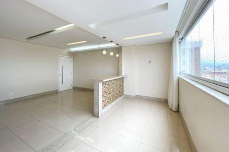 Varanda da Sala de apartamento à venda com 4 quartos, 110m² em Sagrada Família, Belo Horizonte