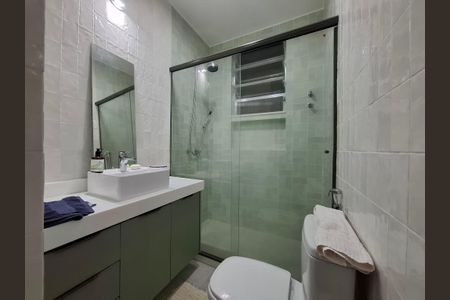 Banheiro  de apartamento para alugar com 1 quarto, 74m² em Flamengo, Rio de Janeiro