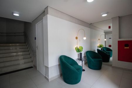 Apartamento para alugar com 37m², 2 quartos e sem vaga Apartamento para alugar com 37m², 2 quartos e sem vagaHall social