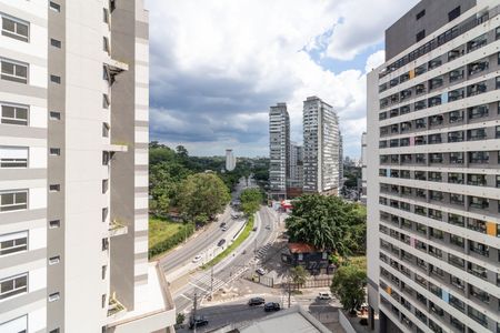 Apartamento para alugar com 33m², 1 quarto e 1 vaga Apartamento para alugar com 33m², 1 quarto e 1 vagaVista da Varanda