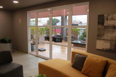 Apartamento para alugar com 31m², 1 quarto e sem vagaÁrea comum - Salão de festas