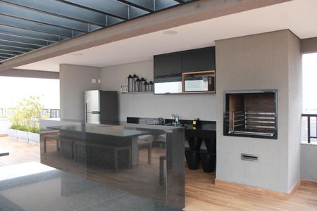 Apartamento para alugar com 31m², 1 quarto e sem vagaÁrea comum - Churrasqueira