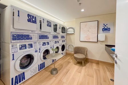 Studio para alugar com 37m², 1 quarto e sem vagaLavanderia