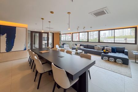 Studio para alugar com 37m², 1 quarto e sem vagaLounge e Coworking