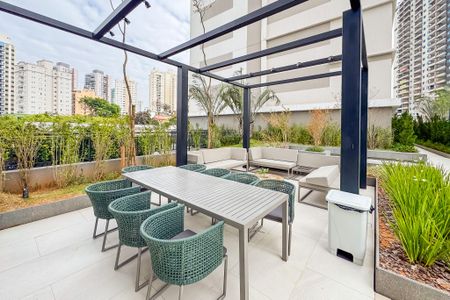 Studio para alugar com 37m², 1 quarto e sem vagaChurrasqueira