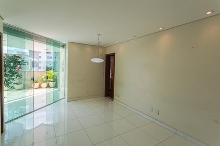 Sala de apartamento à venda com 3 quartos, 107m² em Anchieta, Belo Horizonte