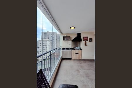 Varanda da Sala de apartamento à venda com 2 quartos, 71m² em Jardim da Gloria, São Paulo