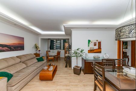 Sala de apartamento à venda com 3 quartos, 101m² em Belvedere, Belo Horizonte