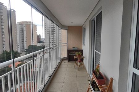 Varanda de apartamento à venda com 3 quartos, 114m² em Santa Paula, São Caetano do Sul