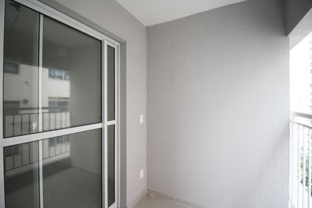 Varanda de apartamento à venda com 1 quarto, 30m² em Brooklin, São Paulo