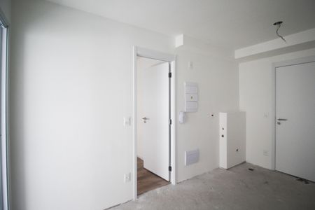 Sala de apartamento à venda com 1 quarto, 30m² em Brooklin, São Paulo