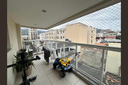 Varanda de apartamento à venda com 3 quartos, 80m² em Vila Isabel, Rio de Janeiro