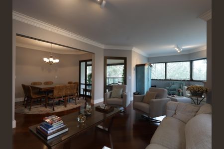 Sala de apartamento para alugar com 4 quartos, 246m² em Vila Andrade, São Paulo