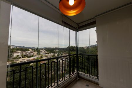 Varanda da Sala de apartamento para alugar com 2 quartos, 74m² em Alphaville Conde Ii, Barueri