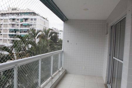 Varanda da Sala de apartamento para alugar com 4 quartos, 96m² em Anil, Rio de Janeiro