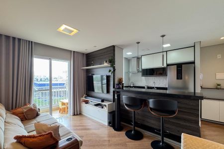 Sala de apartamento à venda com 2 quartos, 71m² em Vila Vivaldi, São Bernardo do Campo