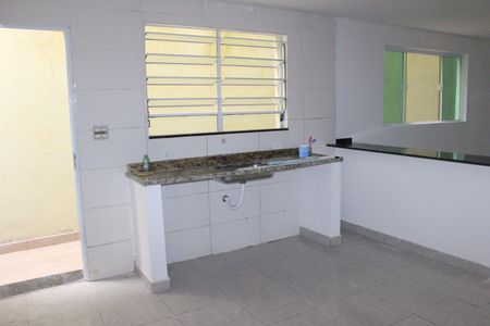 Sala/cozinha de casa para alugar com 1 quarto, 55m² em Parque Flamengo, Guarulhos