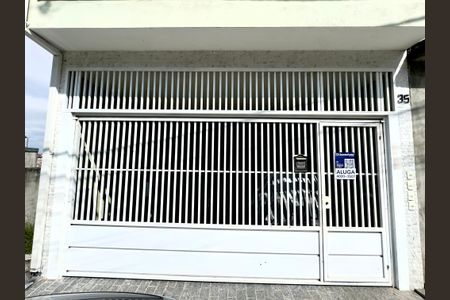 Casa para alugar com 55m², 1 quarto e sem vagaPlaca instalada na fachada do imóvel