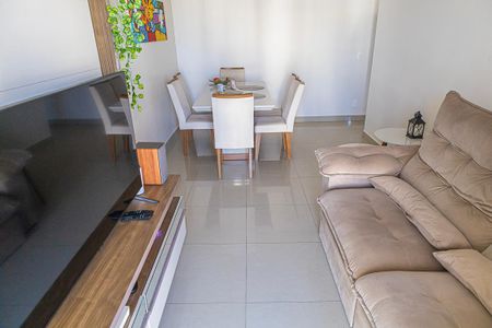 Sala de apartamento à venda com 3 quartos, 70m² em Paquetá, Belo Horizonte