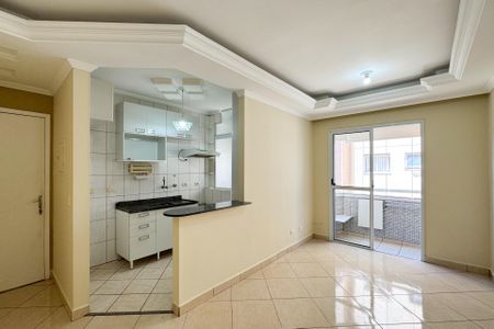 Sala de apartamento para alugar com 2 quartos, 55m² em Vila Goncalves, São Bernardo do Campo