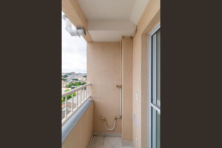 Varanda da Sala de apartamento para alugar com 2 quartos, 40m² em Vila Antonieta, São Paulo