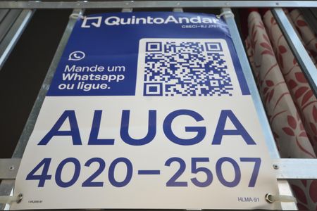 Apartamento para alugar com 44m², 1 quarto e 1 vagaPlaca instalada