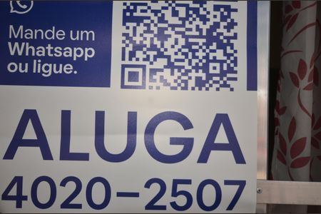 Apartamento para alugar com 44m², 1 quarto e 1 vagaPlaca instalada