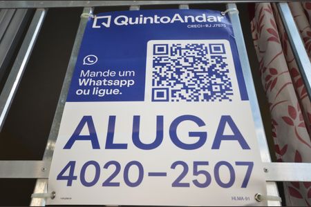 Apartamento para alugar com 44m², 1 quarto e 1 vagaPlaca instalada