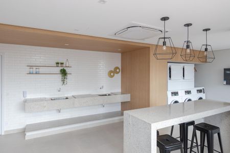 Studio para alugar com 34m², 1 quarto e sem vaga Studio para alugar com 34m², 1 quarto e sem vagaLavanderia