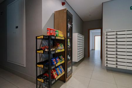 Apartamento à venda com 43m², 1 quarto e 1 vaga Apartamento à venda com 43m², 1 quarto e 1 vagaÁrea comum - Mini-mercado