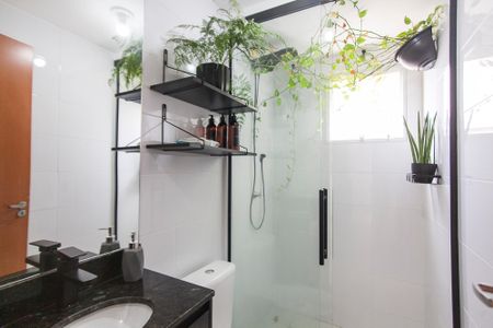 Apartamento para alugar com 56m², 2 quartos e 1 vagaBanheiro Social