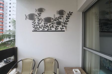 Varanda de apartamento para alugar com 2 quartos, 72m² em Tortuga, Guarujá