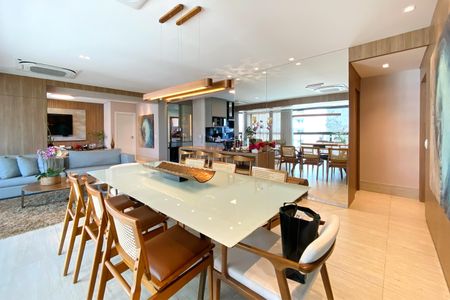 Sala de apartamento à venda com 3 quartos, 180m² em Vale do Sereno, Nova Lima