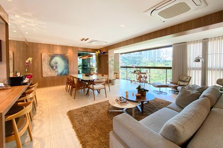 Sala de apartamento à venda com 3 quartos, 180m² em Vale do Sereno, Nova Lima