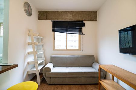 Apartamento para alugar com 36m², 1 quarto e 1 vagaSala