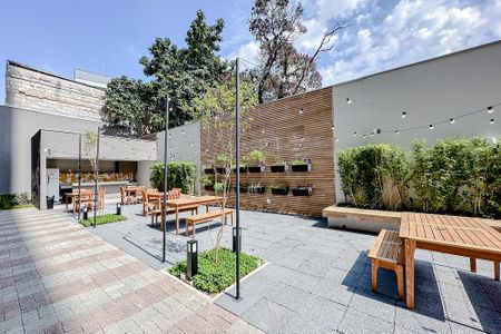 Studio à venda com 27m², 1 quarto e sem vagaChurrasqueira