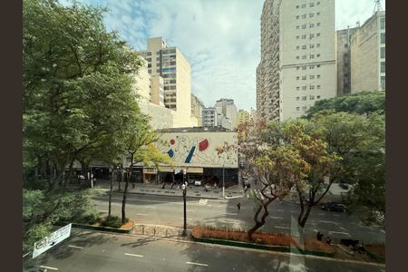 Vista do Studio de kitnet/studio para alugar com 1 quarto, 30m² em República, São Paulo