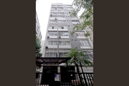 Apartamento para alugar com 45m², 1 quarto e 1 vagaFachada | Adesivo/Placa Quintoandar instalado 