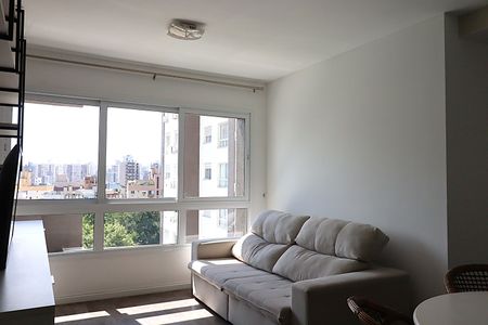 Sala de apartamento para alugar com 3 quartos, 78m² em Boa Vista, Porto Alegre