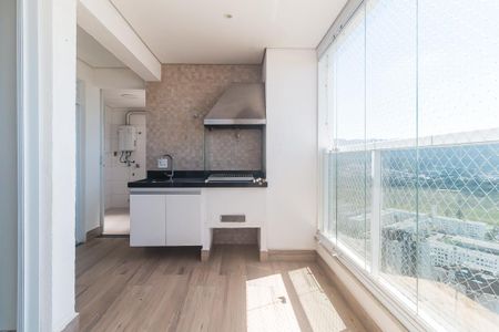 Varanda da Sala de apartamento para alugar com 3 quartos, 110m² em Loteamento Mogilar, Mogi das Cruzes