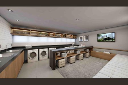 Apartamento para alugar com 42m², 1 quarto e 1 vagaLavanderia