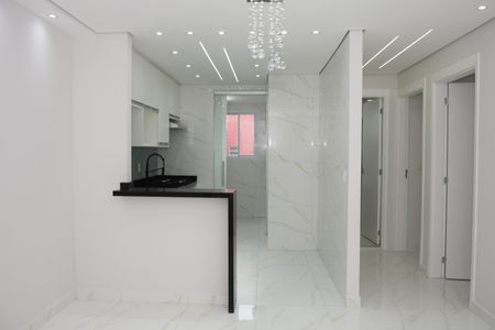 Sala de apartamento para alugar com 2 quartos, 54m² em Jardim de Lourdes, Embu das Artes