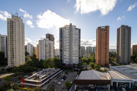 Vista sala  de apartamento para alugar com 1 quarto, 68m² em Vila Andrade, São Paulo