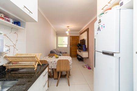 Cozinha de casa de condomínio à venda com 2 quartos, 50m² em Vila Germinal, São Paulo