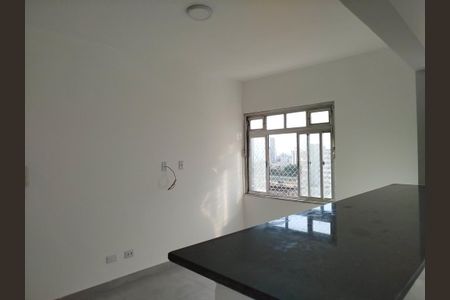 Apartamento à venda com 64m², 2 quartos e sem vagaSala com cozinha americana