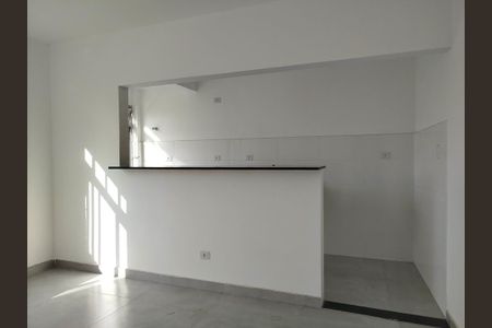 Sala com cozinha americana de apartamento à venda com 2 quartos, 64m² em Tatuapé, São Paulo