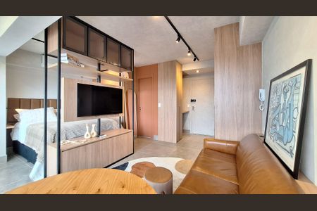 Apartamento para alugar com 34m², 1 quarto e sem vagaSala/Quarto/Cozinha