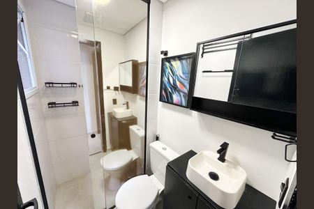 Banheiro de apartamento para alugar com 1 quarto, 70m² em Tucuruvi, São Paulo