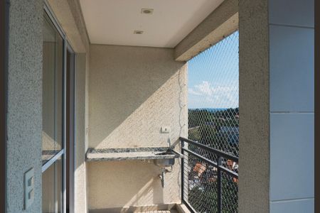 Varanda da Sala de apartamento para alugar com 2 quartos, 53m² em Pousada dos Bandeirantes, Carapicuíba