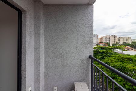 Sacada de apartamento à venda com 1 quarto, 27m² em Indianópolis, São Paulo